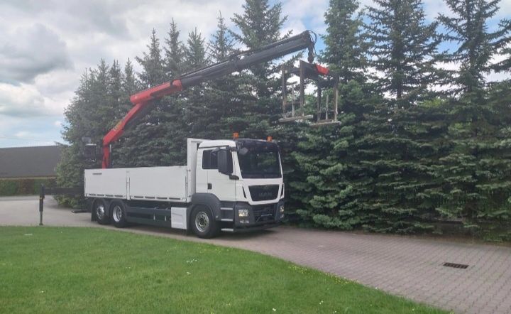 Продам маніпулятор з краном с Ес  MAN TGS 26.400. Palfinger PK 23001