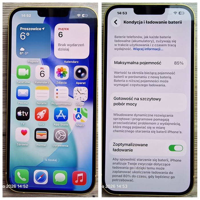 iPhone 14 Plus w IDEALNYM STANIE Bat. 85%
