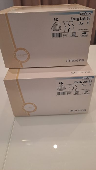 Amoena 2x  proteza piersi 342 rozmiar 10