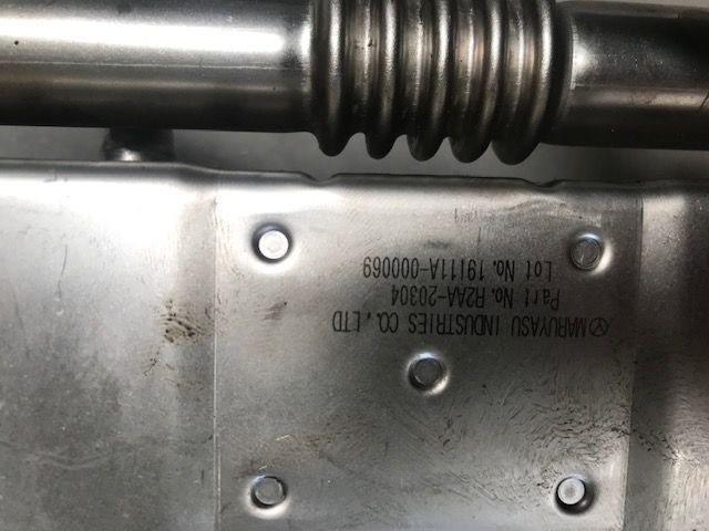 Radiador da EGR para Mazda 6 2.2 MZR-CD R2AA-