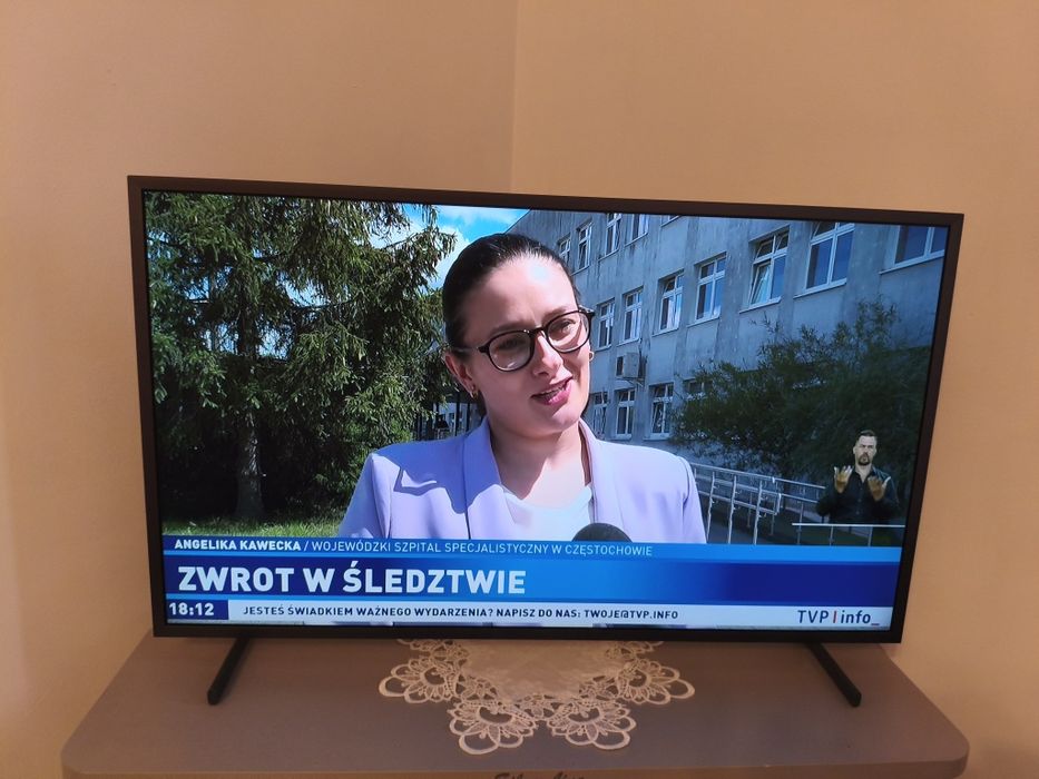 TV Samsung 32 cale Qled - frame.