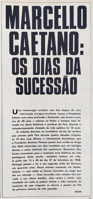 Marcello Caetano Duas Revistas