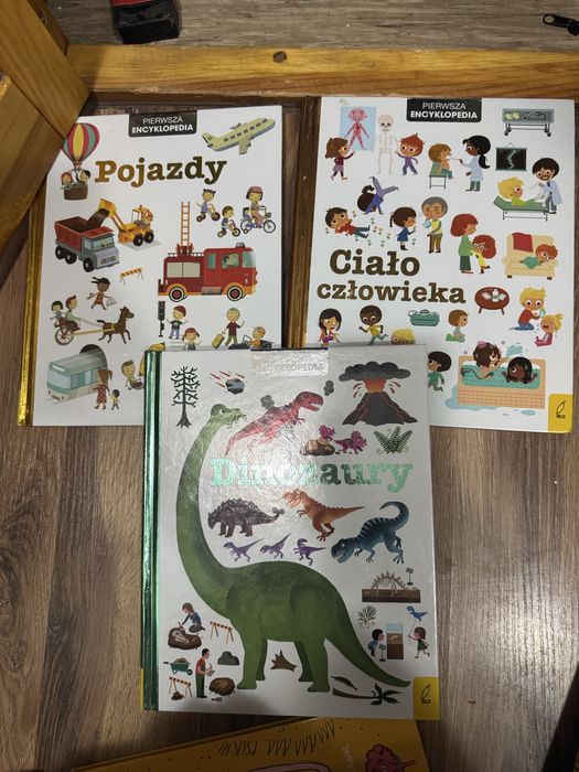 Książki pierwsza encyklopedia wilga 3 sztuki