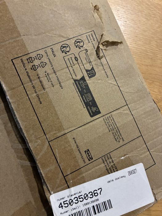 IKEA UTRUSTA 103.019.60 – uchwyt/półka pod piekarnik METOD – nowa
