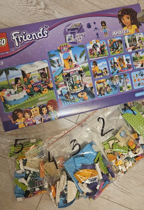 Lego Friends basen w Heartlake 41313 jak Nowe Hit posortowane  prezent