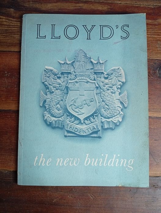 Livro "Lloyd's: The New Building"