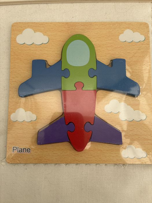 Brinquedos educativos de madeira Puzzle Quebra-cabeças Montessori
