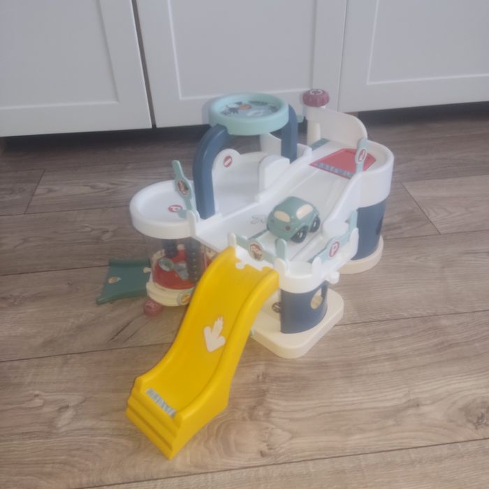 Little Smoby garaż parking myjnia winda