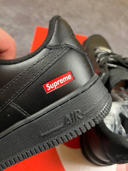 [БЕЗ ПРЕДОПЛАТ] Nike Air Force 1 x Supreme  Black