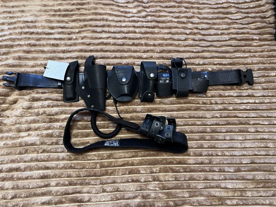 Поясна система шкіряна Поліція