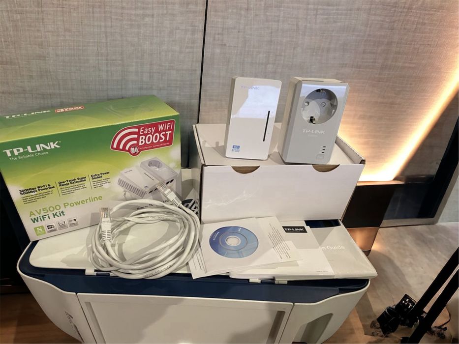 Powerline TP-LINK TL-WPA4226 KIT (AV500 - N300 - Pass-through)64409246742915123