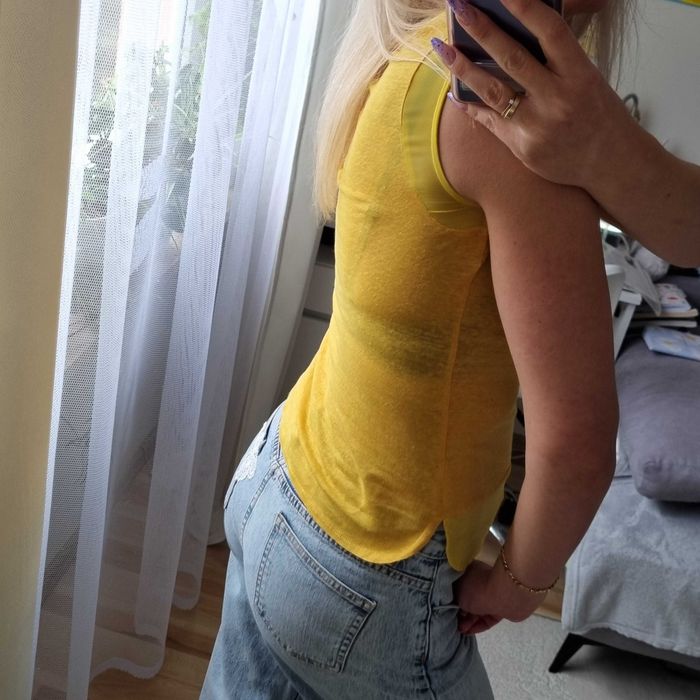 Uniwersalna bluzeczka top t-shirt damski Ann Taylor Petite XXSP-XSP