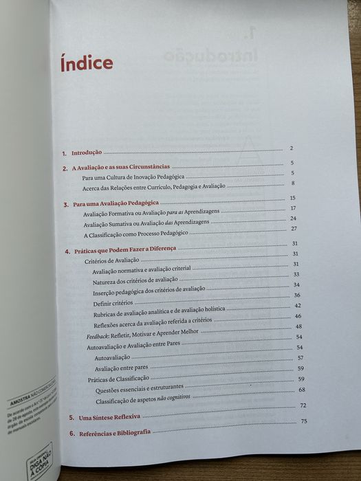 Livro “Avaliar e aprender numa cultura de inovação pedagógica”