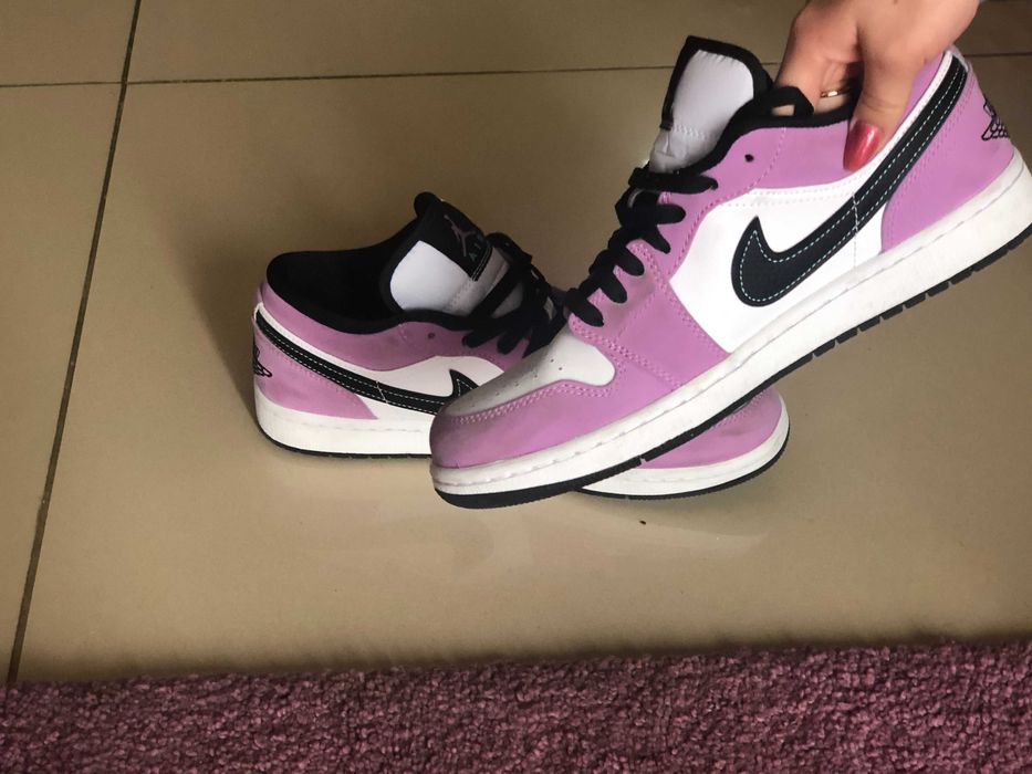 Nike Air Jordan 1 Low SE White Purple