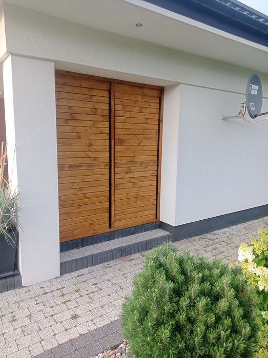 Żaluzje drewniane wiata altana solidnie !!! Tanio