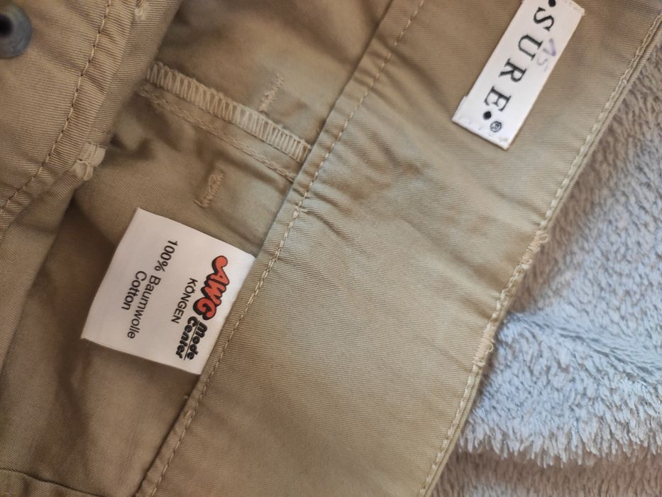 Spodnie cargo roz S vintage