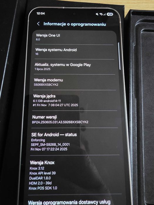 Samsung Galaxy S 24 plus 12/512GB