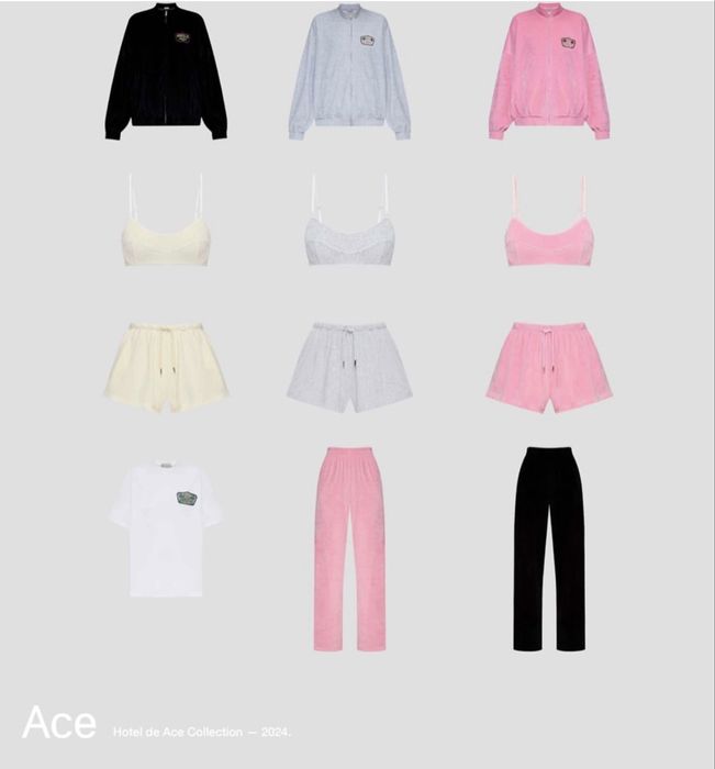 Штани кофта на замку Ace Hotel de ace велюр