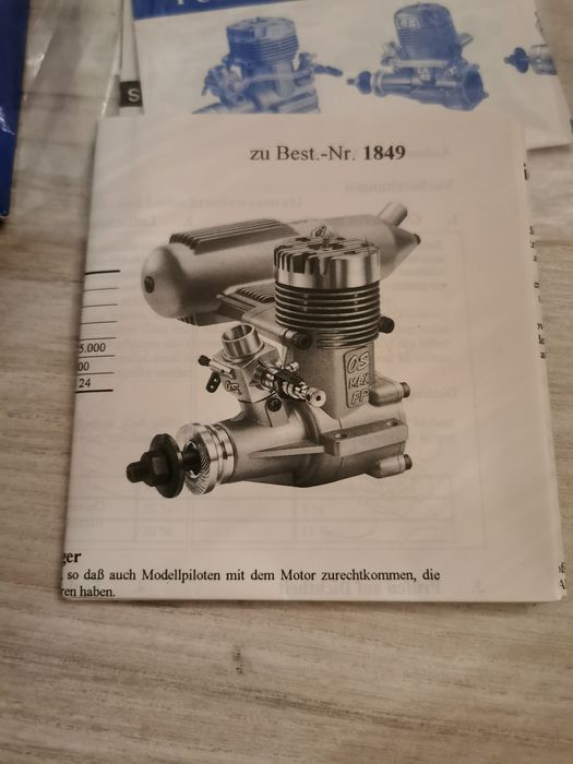 Nowy silnik modelarski os max 60 FP (rn)