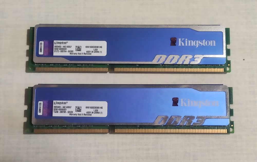 Оперативна пам'ять DDR3 8gb Kingston