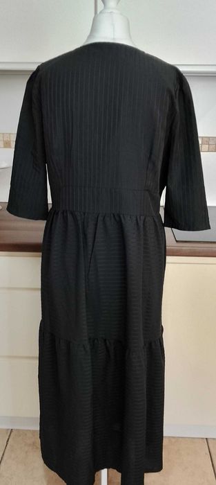 Cubus czarna letnia sukienka 42 XL