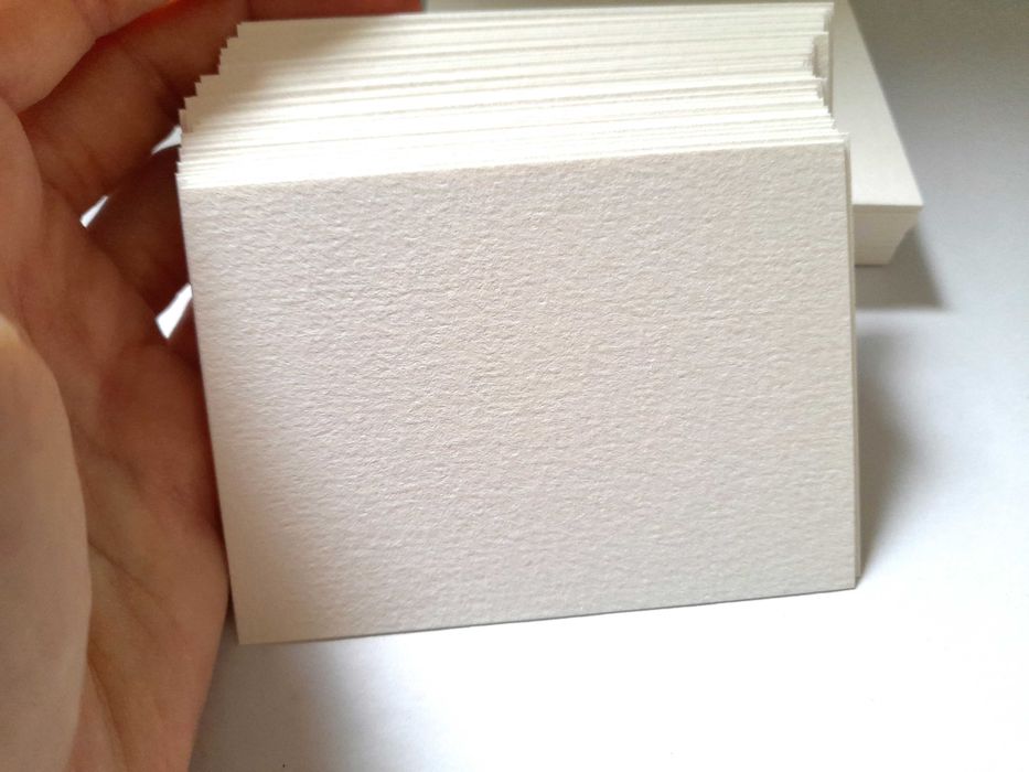 Lote de 35 cartões de aguarela para Aceo ATC Textura Horizontal