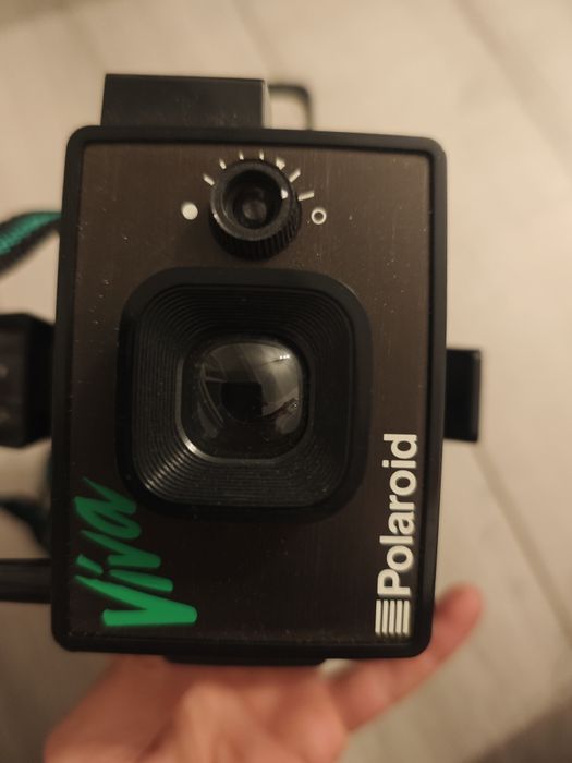 máquina fotográfica instantânea Polaroid 1985