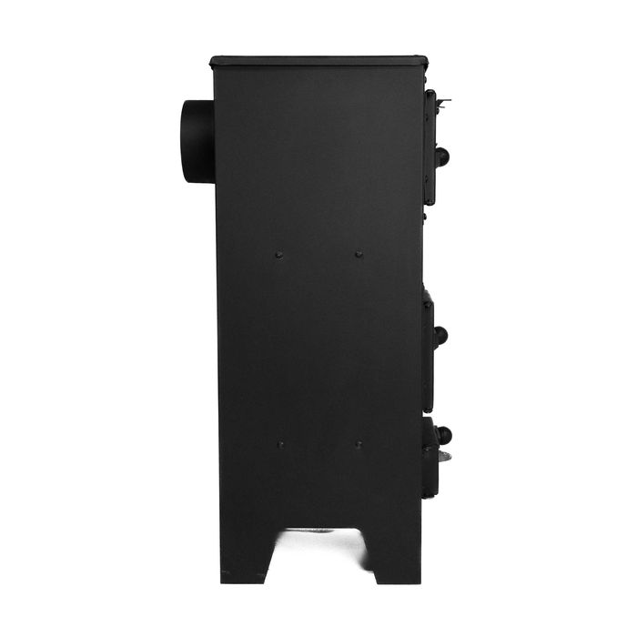 PIEC szamotowy z szybą koza kominek stalowy POLSKI EKOPROJEKT 2022