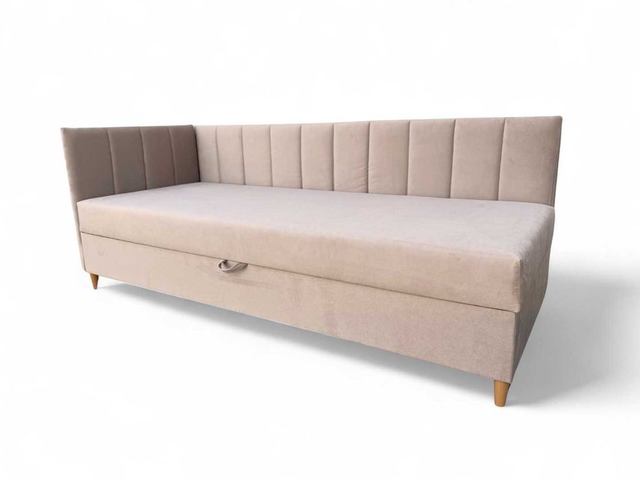 Tapczan Hugo. Kanapa, sofa, łóżko młodzieżowe. Sprężyny bonell materac