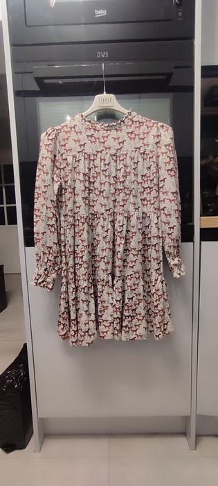 Sukienka M&S Marks & Spencer rozm. 146 konie  koniki