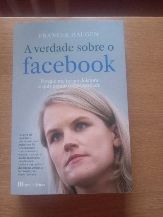 Livro A verdade sobre o Facebook - Frances Haugen