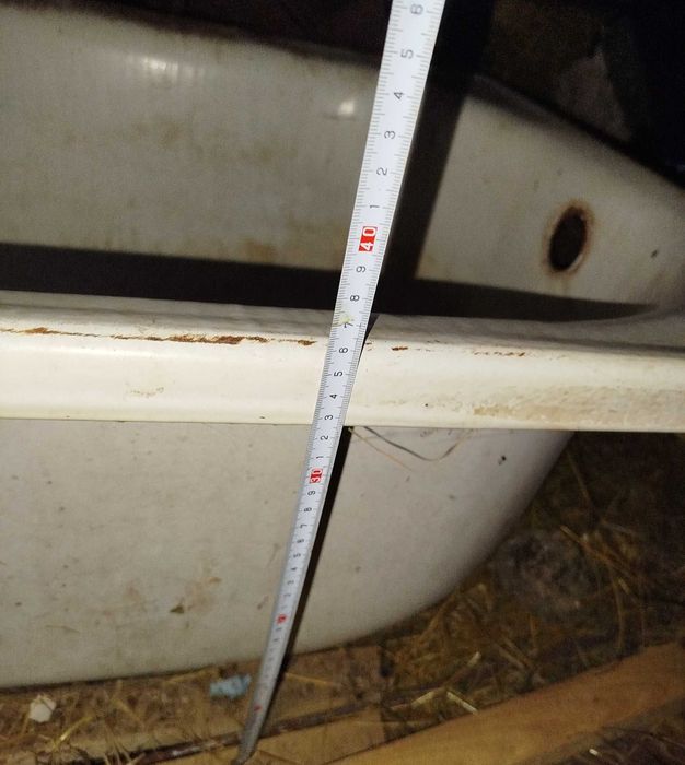 Ванна чугунна під реставрацію