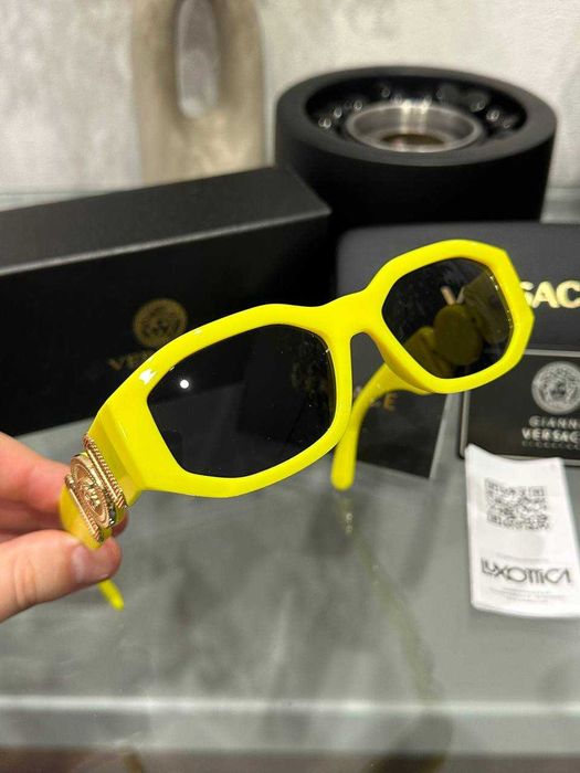 Окуляри Versace VE4361 Жовті Оригінал | Очки Версаче Желтые Женские