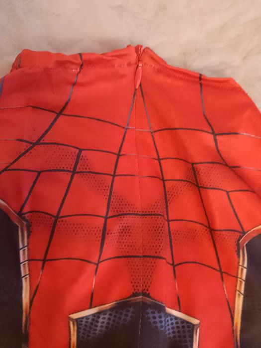 Strój przebranie Spiderman r.150