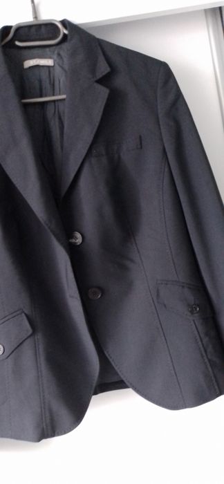 Ciemnogranatowa marynarka damska 100% wełna rozm.M/L