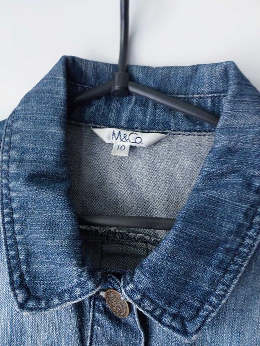 M&Co kurtka jeans marynarka żakiet r.10/38
