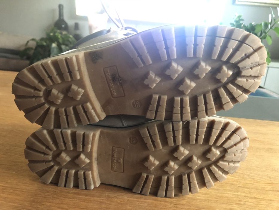 Tom Tailor - Timberland ocieplane z futerkiem roz 35