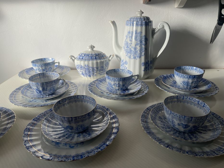 Serwis do herbaty Tuppack China Blau