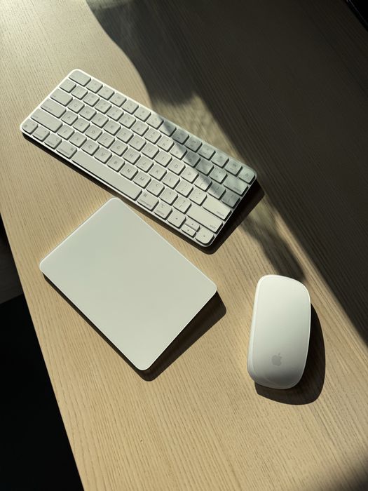 Apple Magic Keyboard + Magic Mouse + Magic Trackpad – zestaw