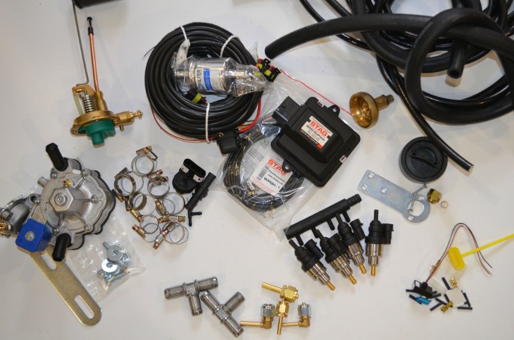 Установка гбо газ на авто 4 поколение на 4 цилиндра с установкой