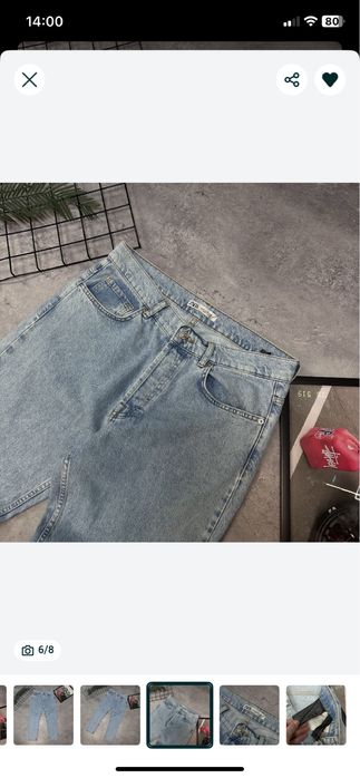 Джинси ZARA практично нові