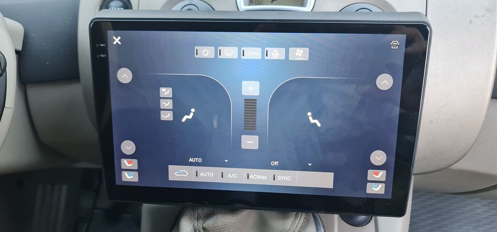 Rádio Android com ecrã 10.1"