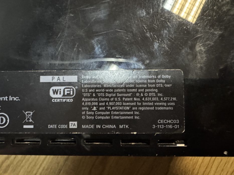 PlayStation 3 fat CECHC03