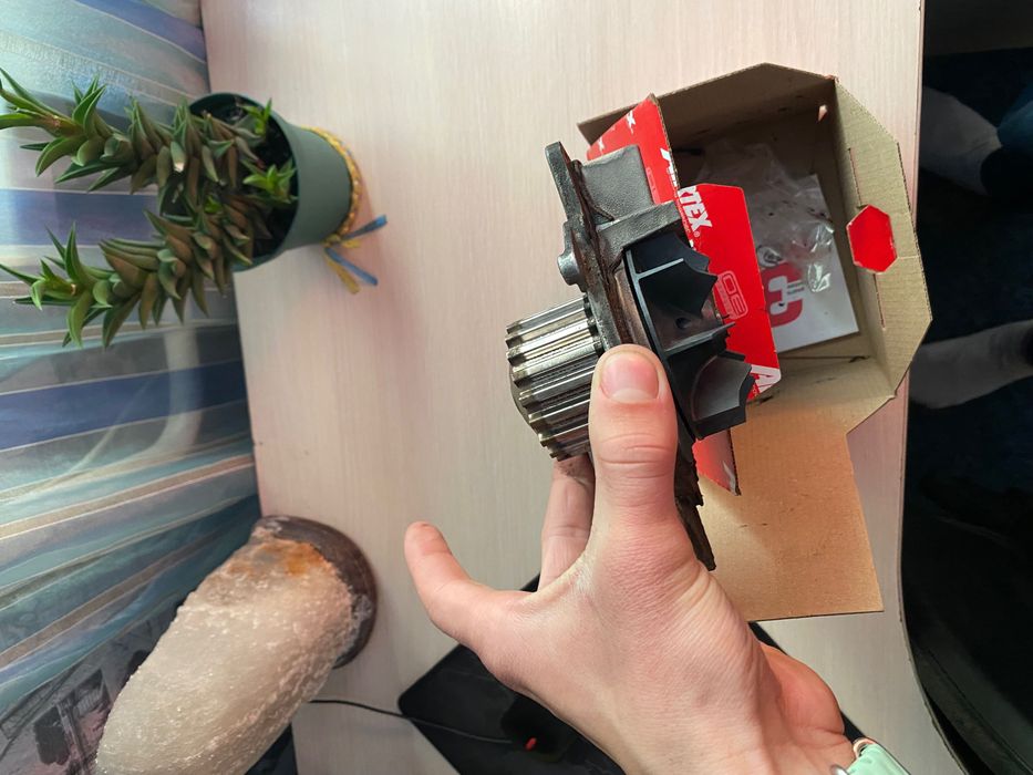 Ремінь ГРМ і помпа