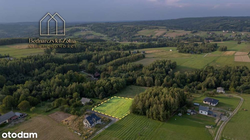 Widokowa działka budowlana 22 ary, Straszydle k. Rzeszowa