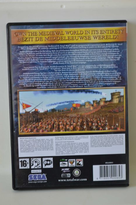 Medival II Total War / Total War Kingdoms Gold Edition  PC