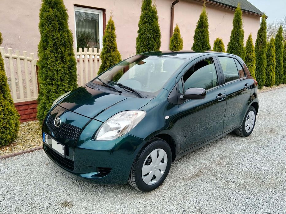Zadbana Toyota Yaris 2007*1,0 benzynka*SALON POKSKA*JEDEN WŁAŚCICIEL