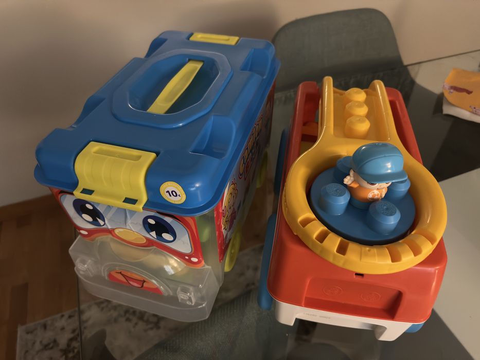 Pack brinquedos x 2 Camiões de Legos criança