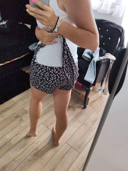 Shein spódnico spodenki roz L