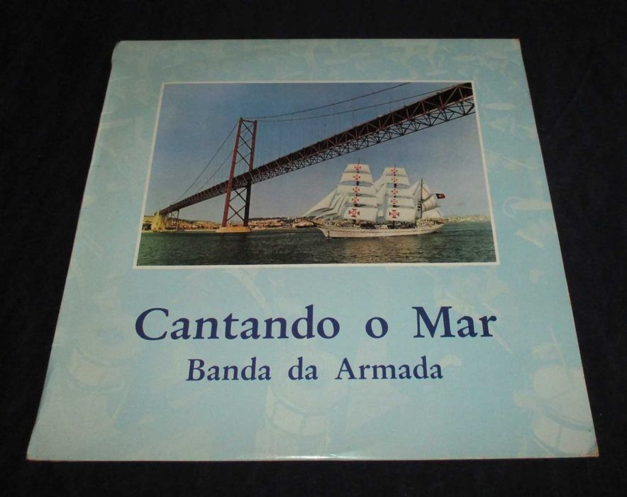 Disco LP Vinil Cantando o Mar Banda da Armada